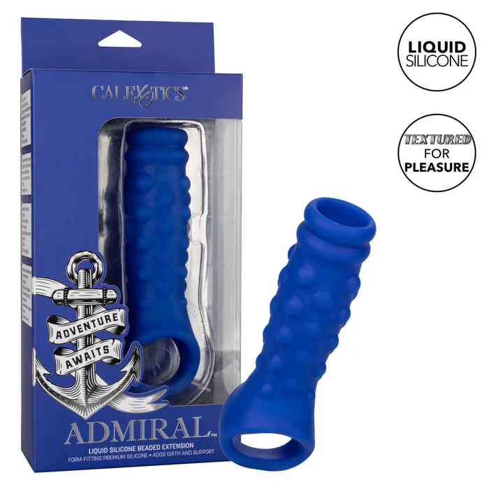 Admiral Beaded Extension CalExotics Male Sex Toys Admiral Beaded Extension CalExotics Male Sex Toys