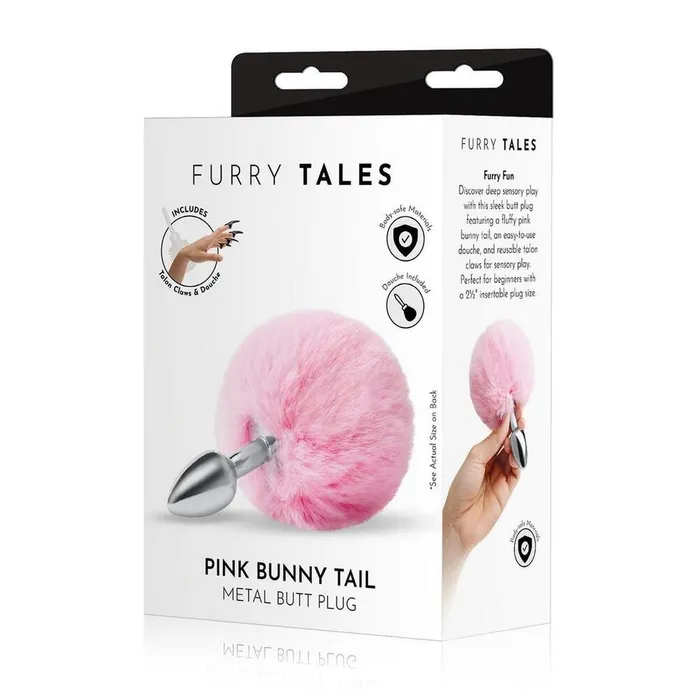 Anal Whipsmart Furry Tales Pink Bunny Tail Metal Butt Plug Set Anal Whipsmart Furry Tales Pink Bunny Tail Metal Butt Plug Set