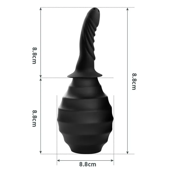 Analdusche und Vaginaldusche 360ml Intimdusche Klistier xeoxhoneyde Vibrators