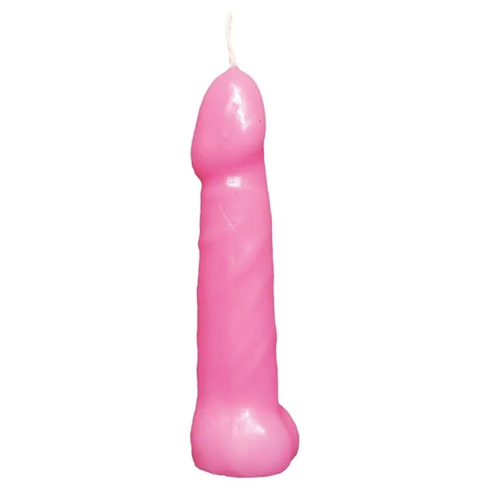 Bachelorette Party Pecker Candles Pink 5pk HOL Vibrators