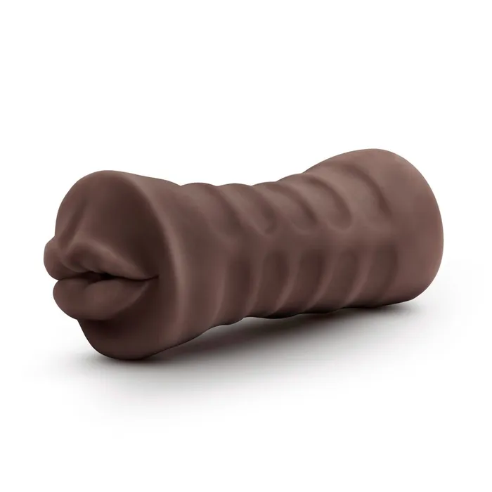 Blush Novelties Male Sex Toys Hot Chocolate Heather Vibrating Mouth Masturbator Blush Novelties Male Sex Toys Hot Chocolate Heather Vibrating Mouth Masturbator
