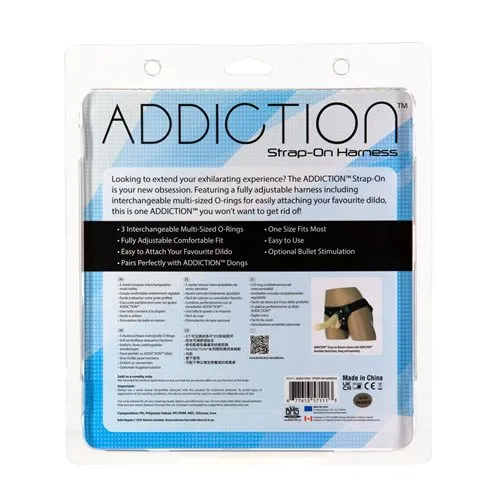 BMS Enterprises Female Sex Toys Addiction Strap On Harness Black