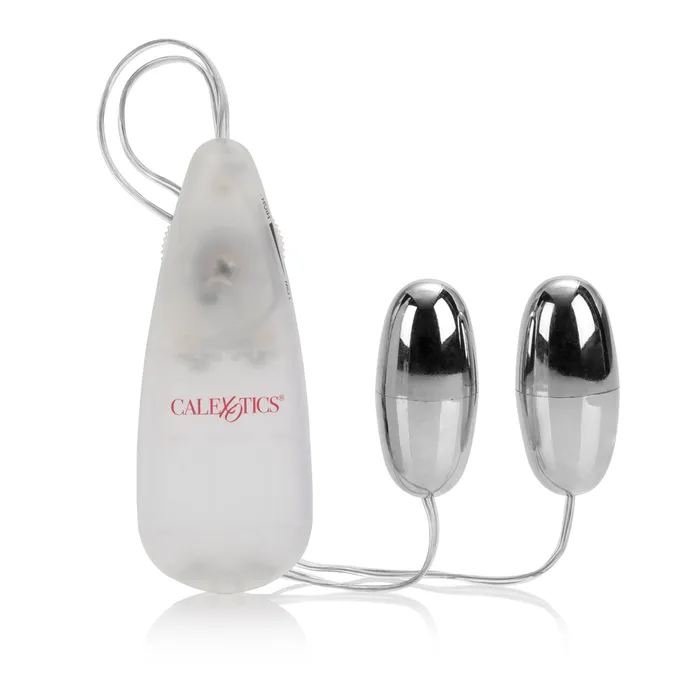 CalExotics Pocket Exotics Vibrating Double Silver Bullets Anal