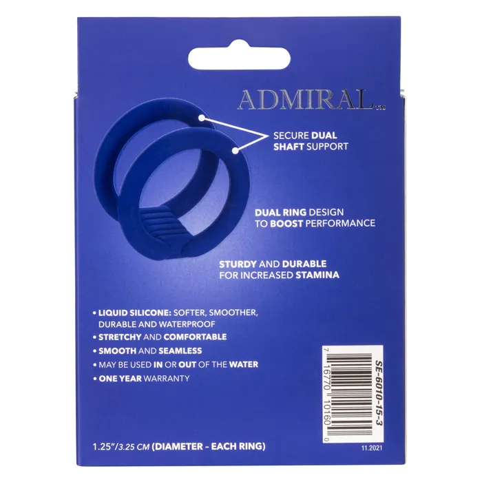 California Exotic Novelties Admiral Dual Cock Cage Male Sex Toys California Exotic Novelties Admiral Dual Cock Cage Male Sex Toys