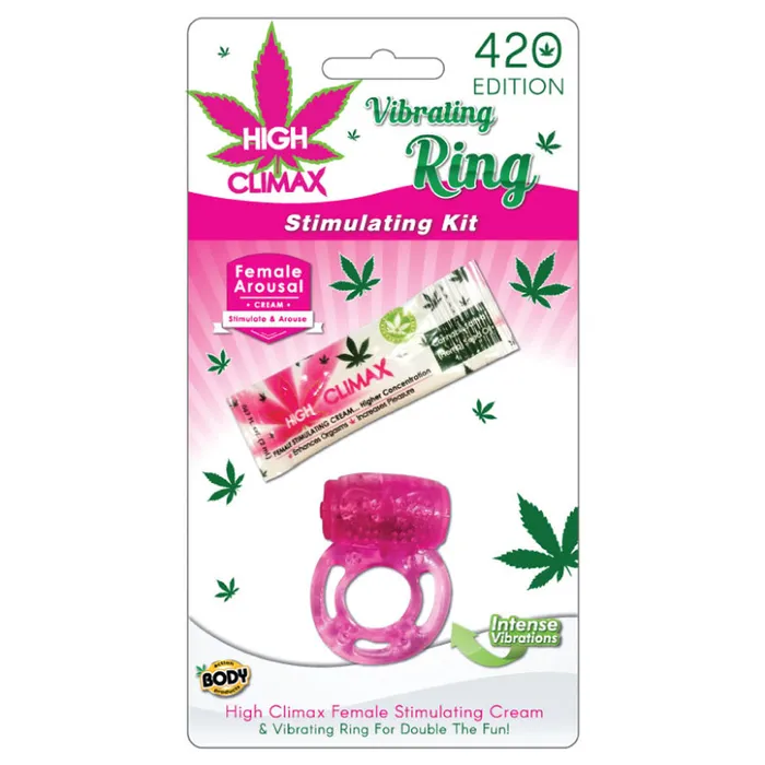 Couples High Climax Vibrating Ring Stimulating Kit Body Action