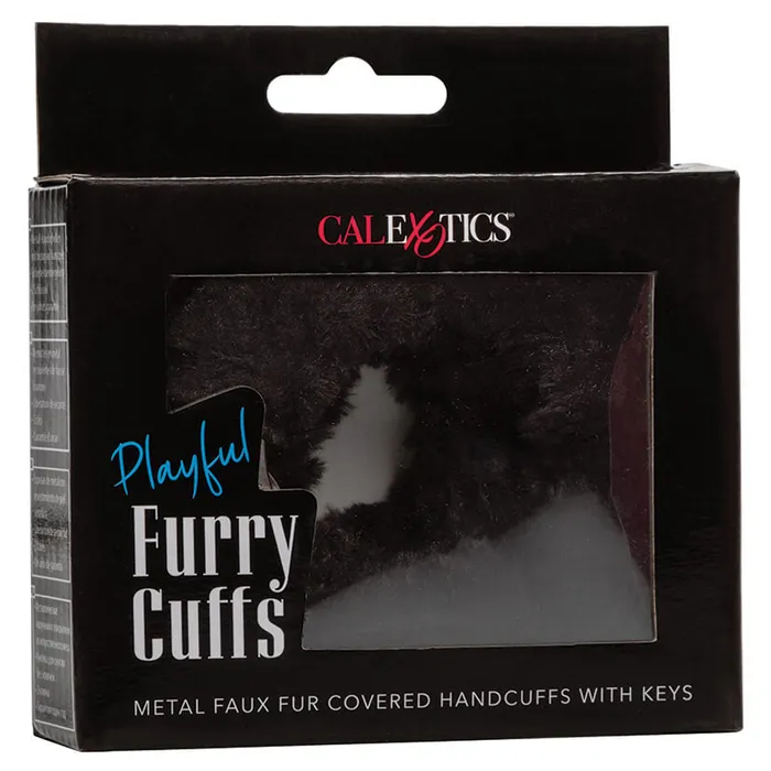 Couples Playful Furry Cuffs CAL EXOTICS