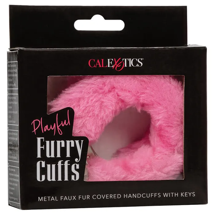 Couples Playful Furry Cuffs CAL EXOTICS