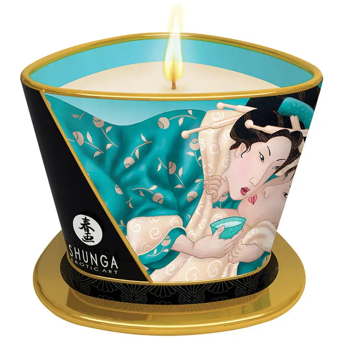 Couples SHUNGA Shunga Massage CandleIsland Blossoms 57oz