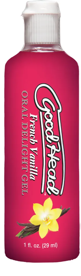 Dildos Doc Johnson Goodhead Oral Delight Gel French Vanilla 1 Oz Bulk