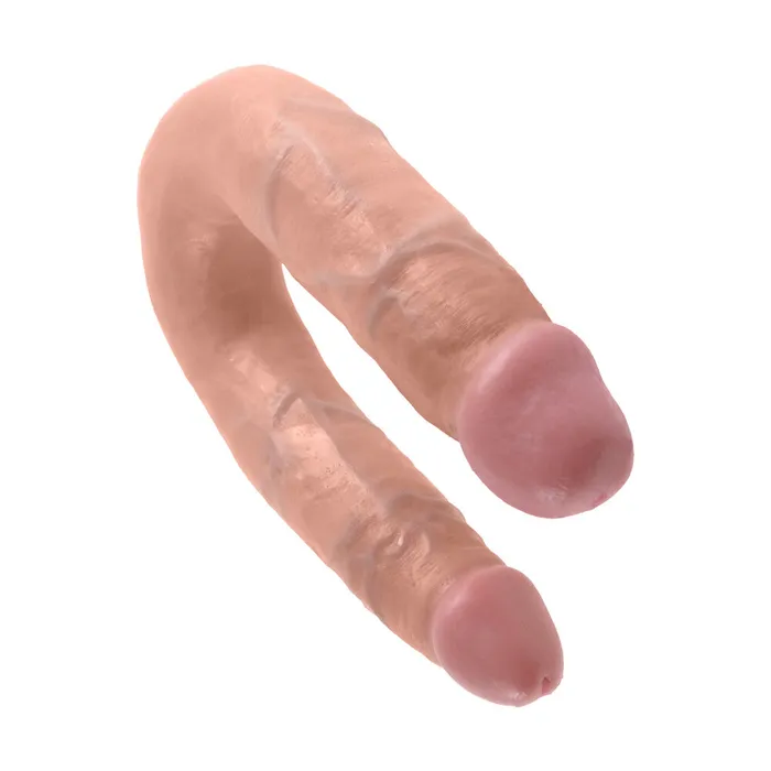 Dildos Pipedream King Cock Medium Double Trouble Flesh Dildo