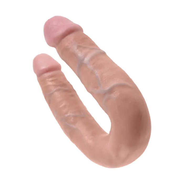 Dildos Pipedream King Cock Medium Double Trouble Flesh Dildo Dildos Pipedream King Cock Medium Double Trouble Flesh Dildo