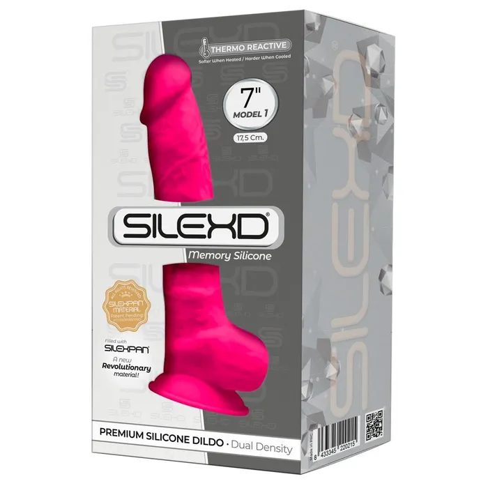 Dildos SilexD SilexD Premium Silicone 7 Inch Dildo Pink Dildos SilexD SilexD Premium Silicone 7 Inch Dildo Pink