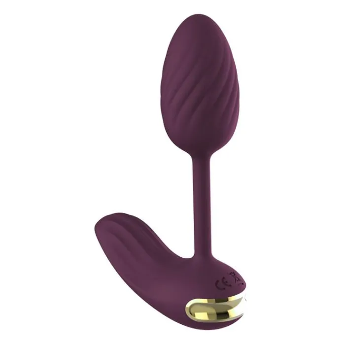 Dream Toys Essentials Flexible Wearable Vibrating Egg Purple Vibrators Dream Toys Essentials Flexible Wearable Vibrating Egg Purple Vibrators