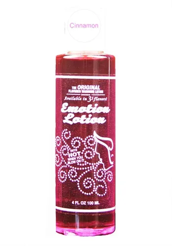 Emotion Lotion Emotion Lotion Cinnamon 4 Fl Oz Vibrators