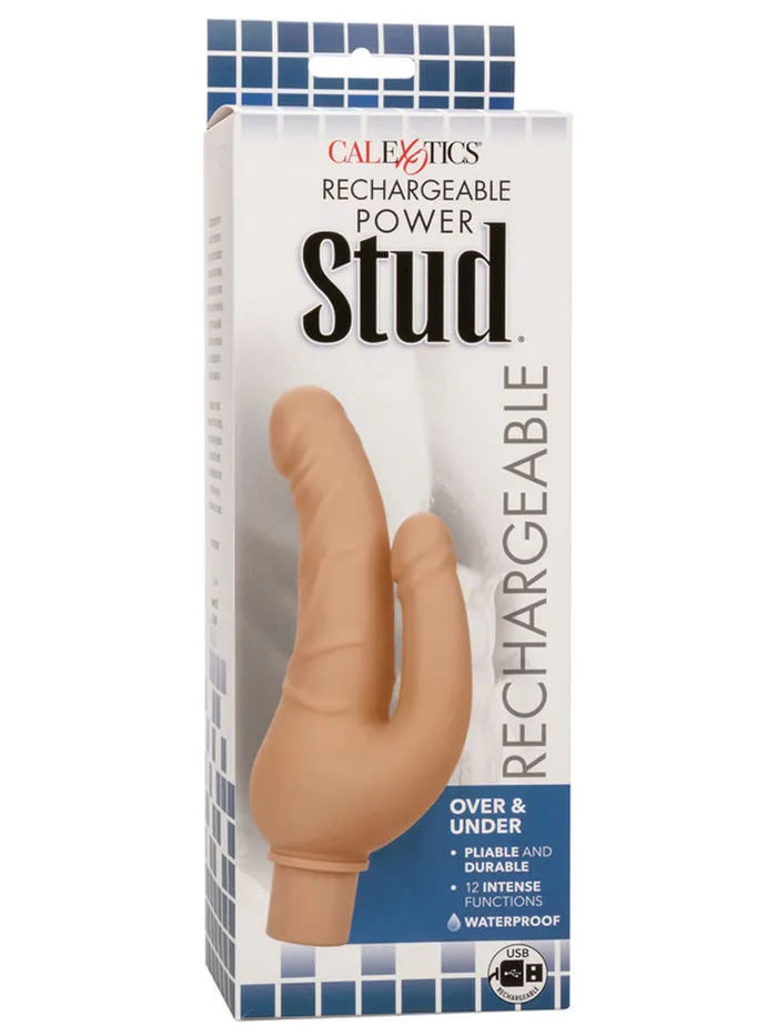 Female Sex Toys Not specified Rechargeable Power Stud Over Under Ivory