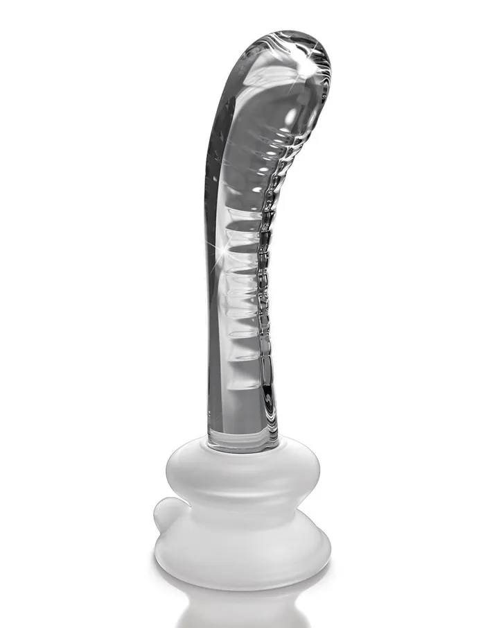 Female Sex Toys Pipedream Icicles No 88 With Silicone Suction Cup