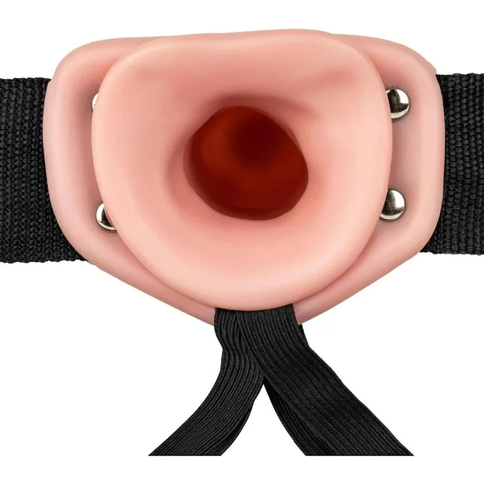 Female Sex Toys Real Rock Hollow Strap On 8inch Flesh HON