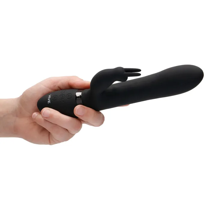 Female Sex Toys Shots Toys Vive Amoris Rabbit Vibrator With Stimulating Beads Black Female Sex Toys Shots Toys Vive Amoris Rabbit Vibrator With Stimulating Beads Black