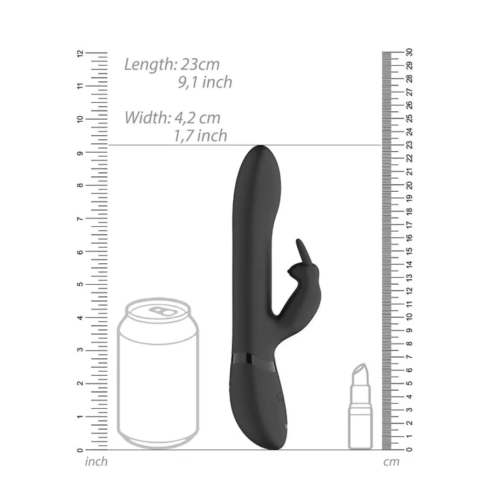 Female Sex Toys Shots Toys Vive Amoris Rabbit Vibrator With Stimulating Beads Black Female Sex Toys Shots Toys Vive Amoris Rabbit Vibrator With Stimulating Beads Black