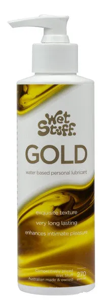 Female Sex Toys WET STUFF WET STUFF GOLD 270G PUMP