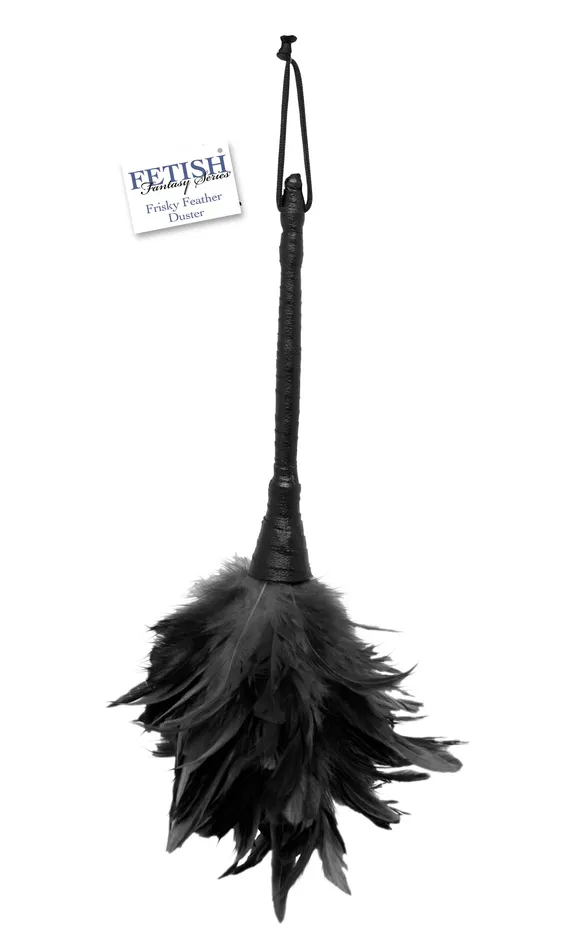 Fetish Fantasy Frisky Feather Duster Black Pipedream Products Anal