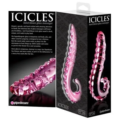 Icicles No 24 Tentacle Glass Dildo Pipedream Dildos Icicles No 24 Tentacle Glass Dildo Pipedream Dildos