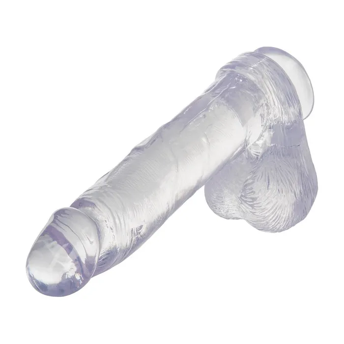 Jelly Royale 725 Inch Dong Clear CalExotics Dildos Jelly Royale 725 Inch Dong Clear CalExotics Dildos