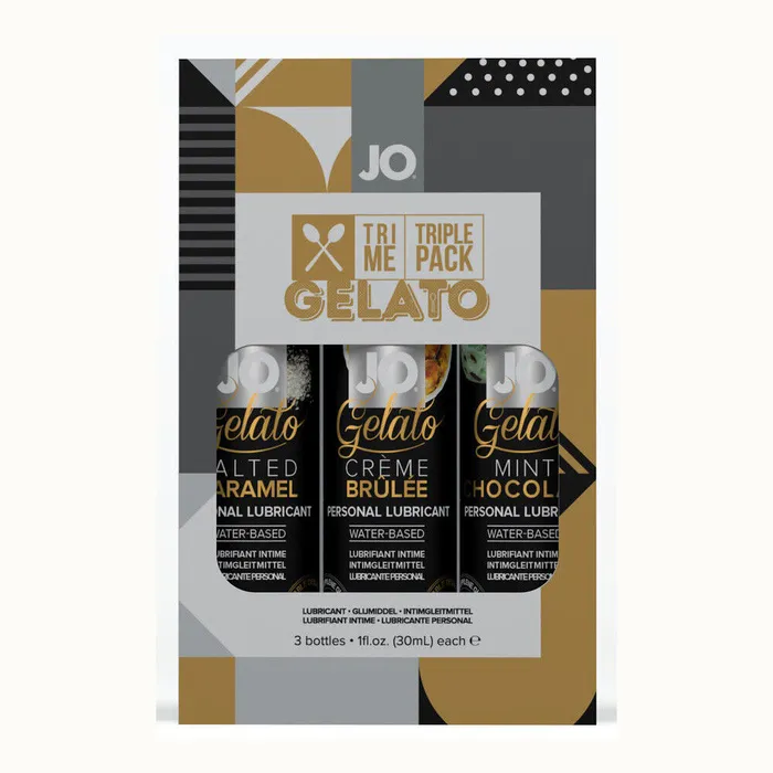 JO Tri Me Triple Pack GELATO 30ML JO Vibrators