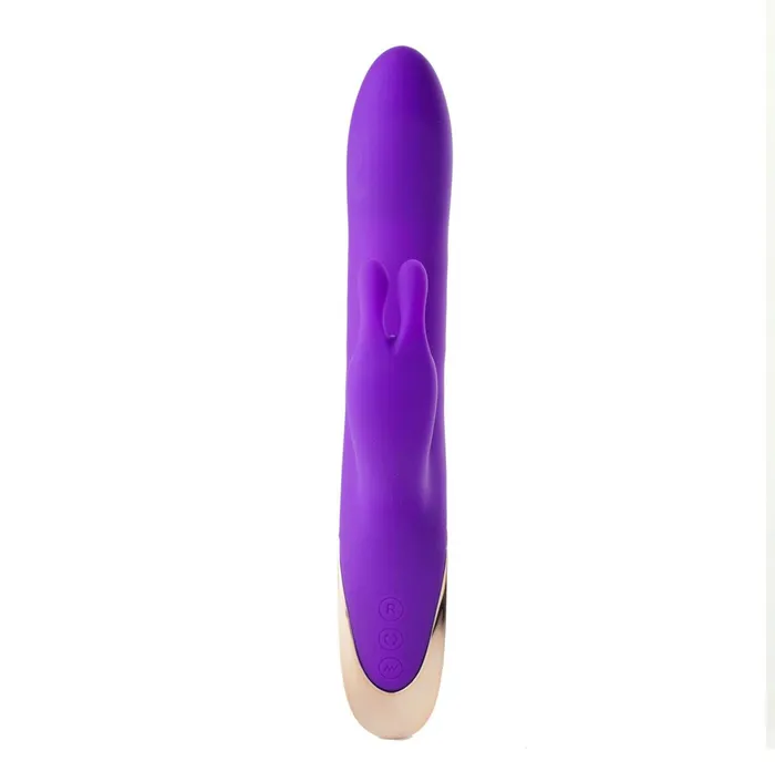 Karlin Supercharged Silicone Rabbit Rechargeable Purple Maia Toys Vibrators