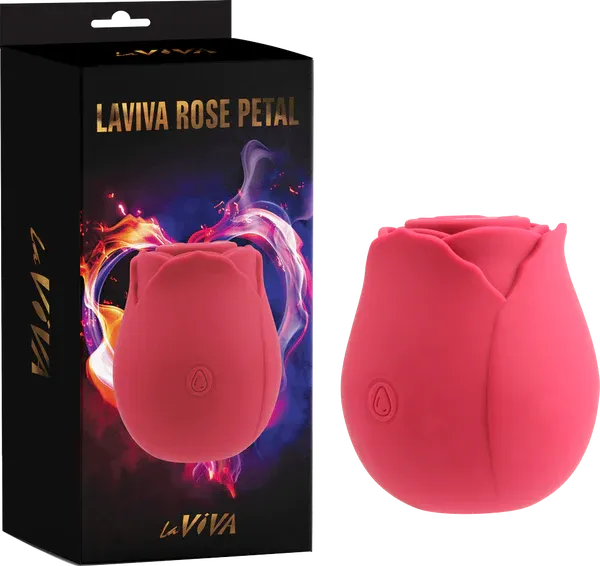 la viva Vibrators LAVIVA ROSE PETAL ROSE RED