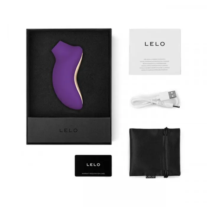 Lelo Lelo Sona 2 Sonic Clitoral Vibrator Purple Vibrators Lelo Lelo Sona 2 Sonic Clitoral Vibrator Purple Vibrators