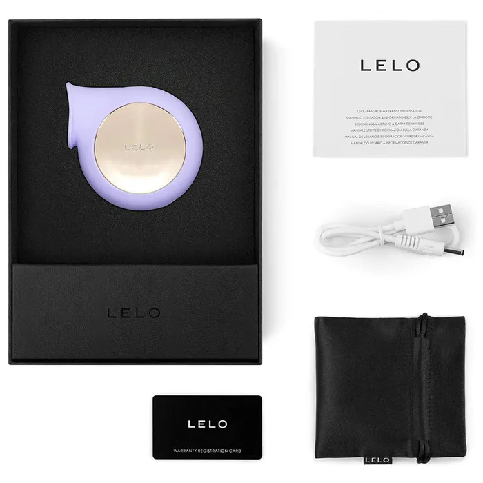 Lelo Sila Sonic Wave Clitoral Massager Lilac Lelo Female Sex Toys Lelo Sila Sonic Wave Clitoral Massager Lilac Lelo Female Sex Toys