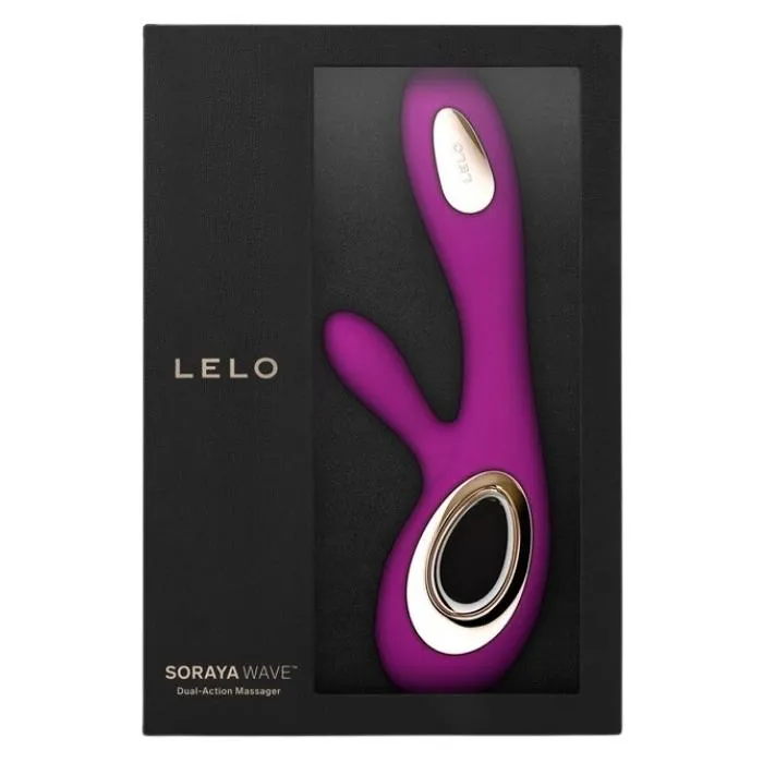 Lelo Vibrators Lelo Soraya Wave Vibrator Deep Rose