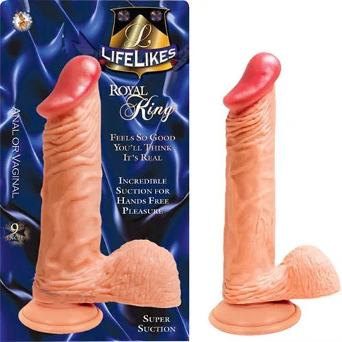 Lifelike Flesh Royal King 9 Nasstoys Dildos
