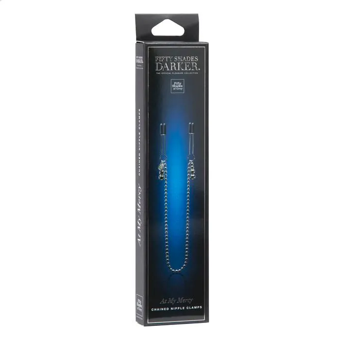 Love Honey Vibrators Fifty Shades Darker At My Mercy Beaded Chain Nipple Clamps