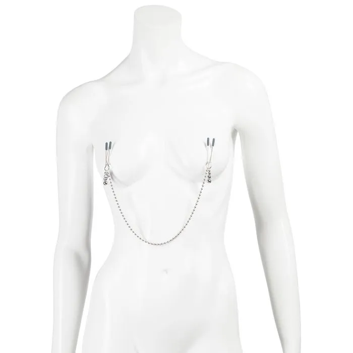 Love Honey Vibrators Fifty Shades Darker At My Mercy Beaded Chain Nipple Clamps