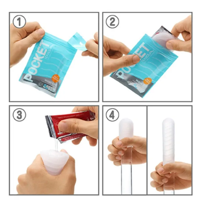 Male Sex Toys DIL Tenga Pocket Mini Masturbator Spark Beads