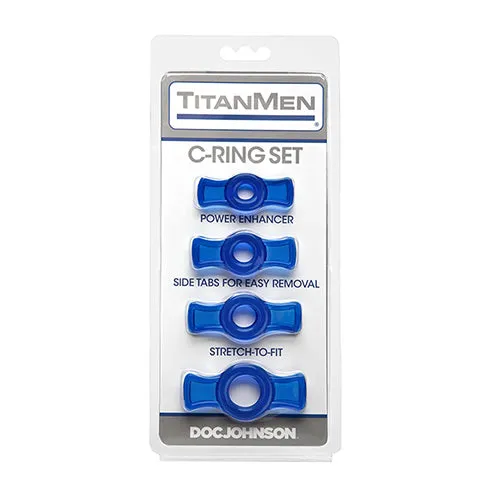 Male Sex Toys Doc Johnson TitanMen CRing Set