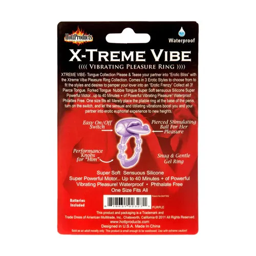 Male Sex Toys Hott Products Pierced Tongue Pleasure Ring