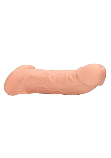 Male Sex Toys SHOTS AMERICA Realrock Penis Sleeve 9in Flesh Male Sex Toys SHOTS AMERICA Realrock Penis Sleeve 9in Flesh