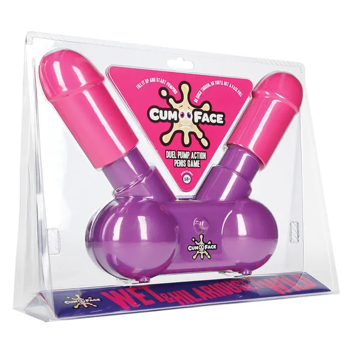 Male Sex Toys SHOTS Cum Face Duel Pump Action Penis Game