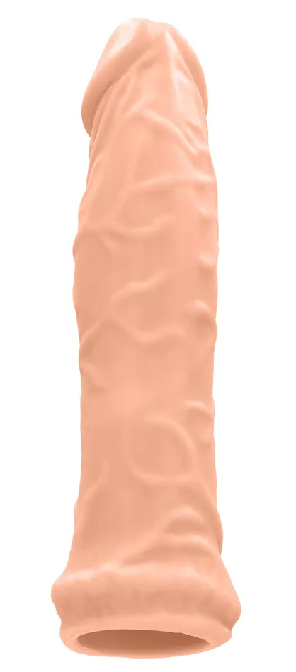 Male Sex Toys Shots RealRock 6 Inch Penis Sleeve Flesh