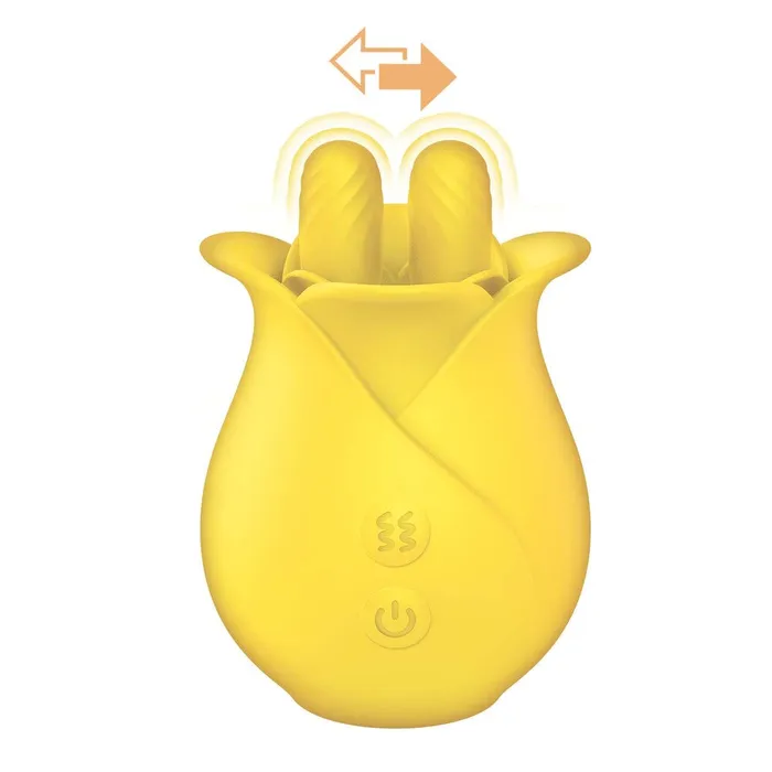 Nasstoys Female Sex Toys ClitTastic Tulip Finger Massager Yellow Nasstoys Female Sex Toys ClitTastic Tulip Finger Massager Yellow