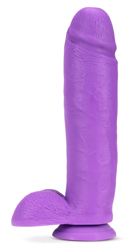 Neo 10 Inch Dual Density Dildo Neon Purple Blush Novelties Dildos