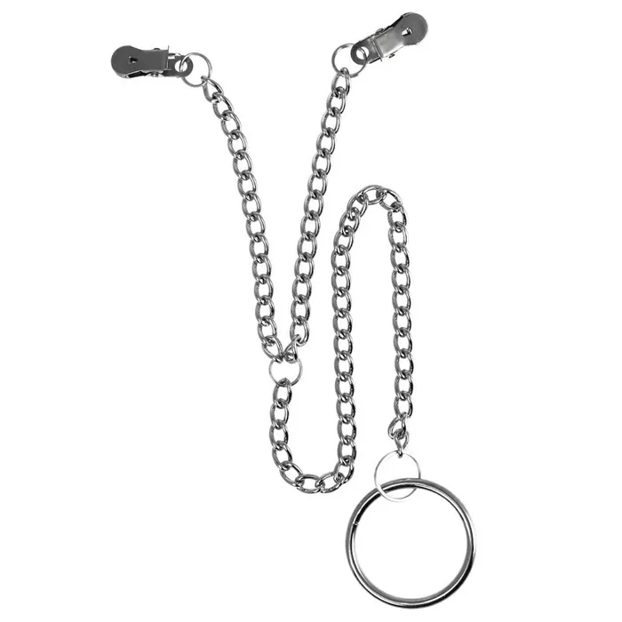 Nipple Clamps With Scrotum Ring Rimba Male Sex Toys