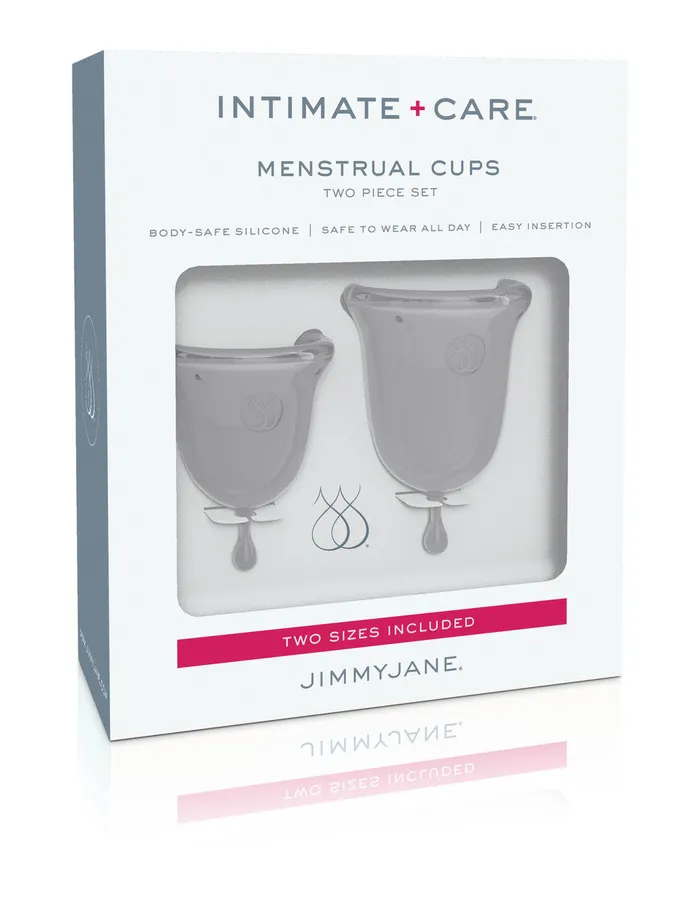 Not specified Dildos JIMMY JANE INTIMATE CARE MENSTRUAL CUPS CLEAR