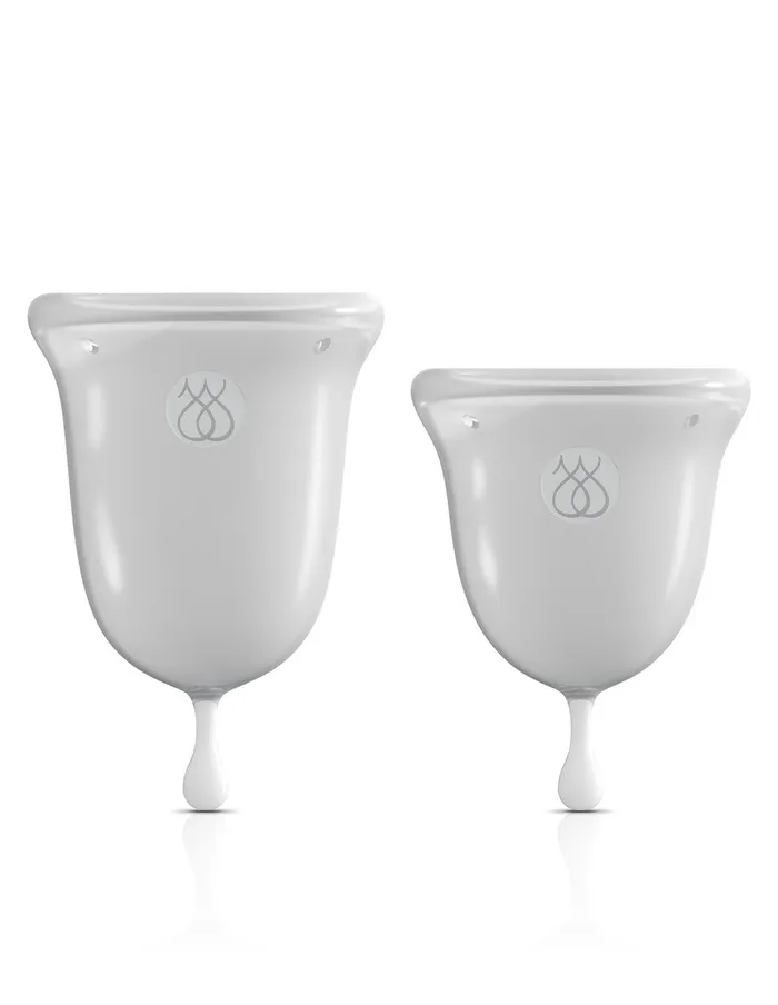 Not specified Dildos JIMMY JANE INTIMATE CARE MENSTRUAL CUPS CLEAR