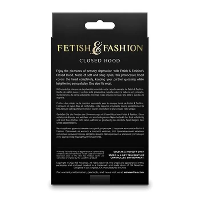 NS Novelties Female Sex Toys Fetish Fashion Closed Hood White NS Novelties Female Sex Toys Fetish Fashion Closed Hood White