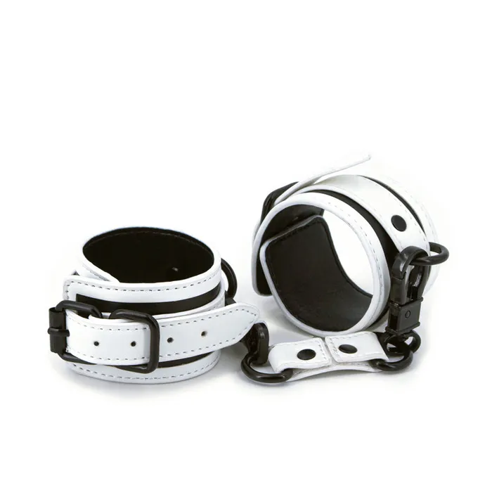 NS Novelties Restraints Glo Bondage Wrist Cuffs Green