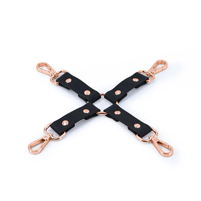 nsnovelties Anal Bondage Couture Hog Tie Black